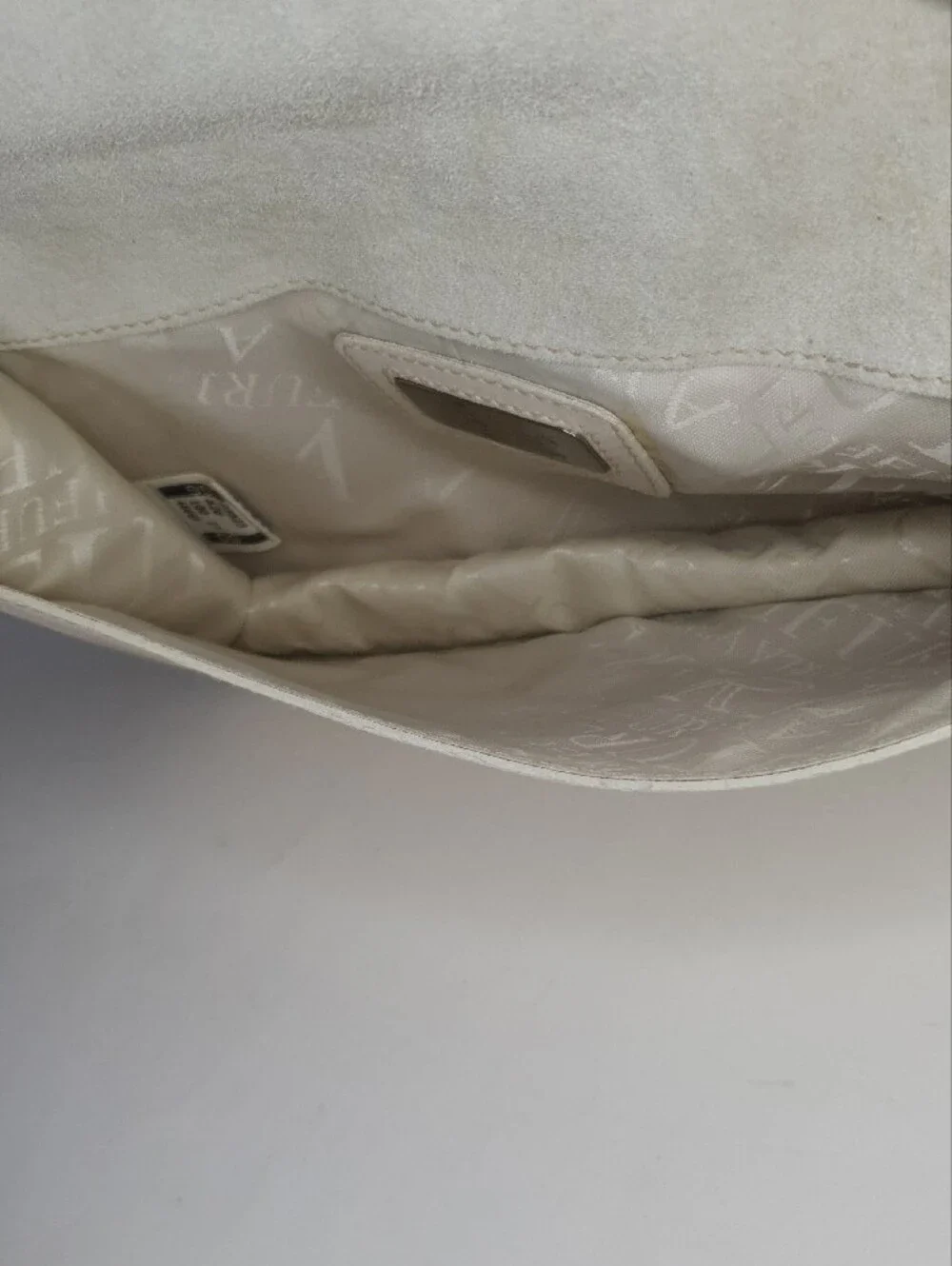 Furla Cream Leather Shoulder